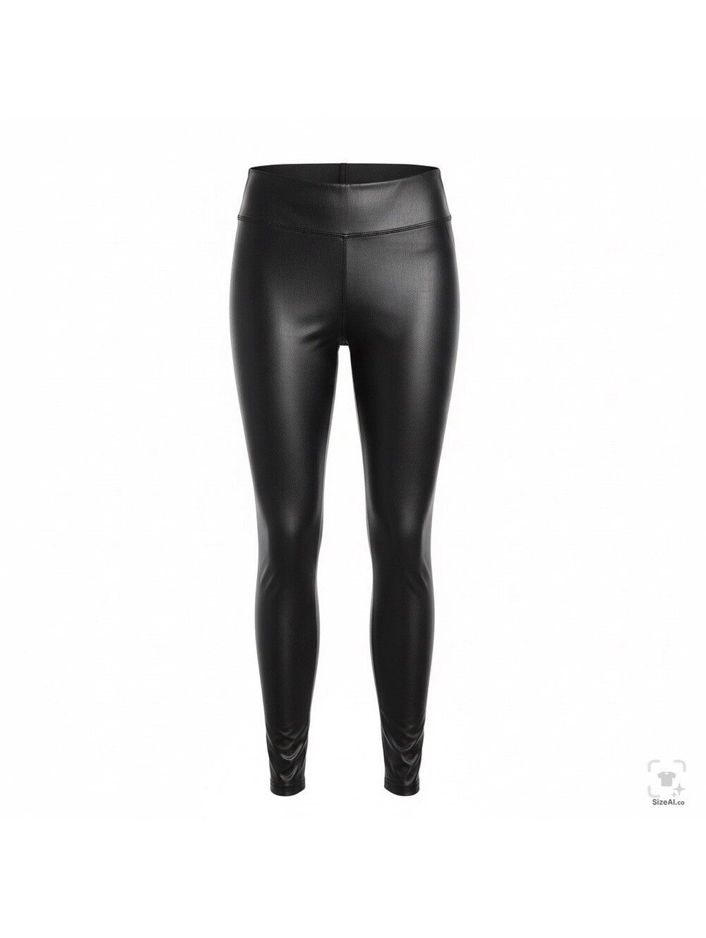 New $59 Offline by Aerie Real Luxe Faux Leather Leggings Black Medium NWT